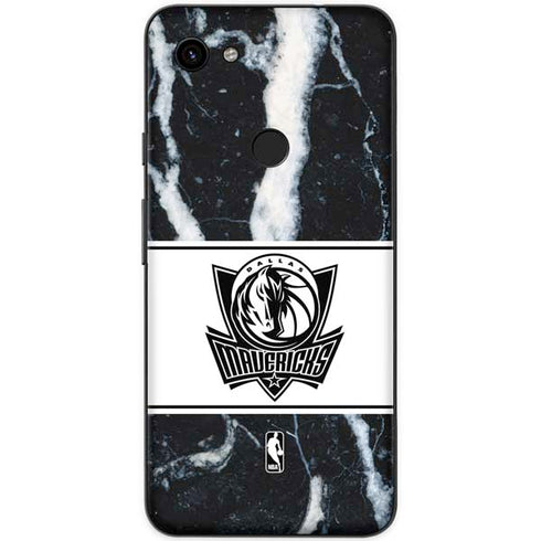 NBA Dallas Mavericks Marble Google Pixel 3a XL Skin